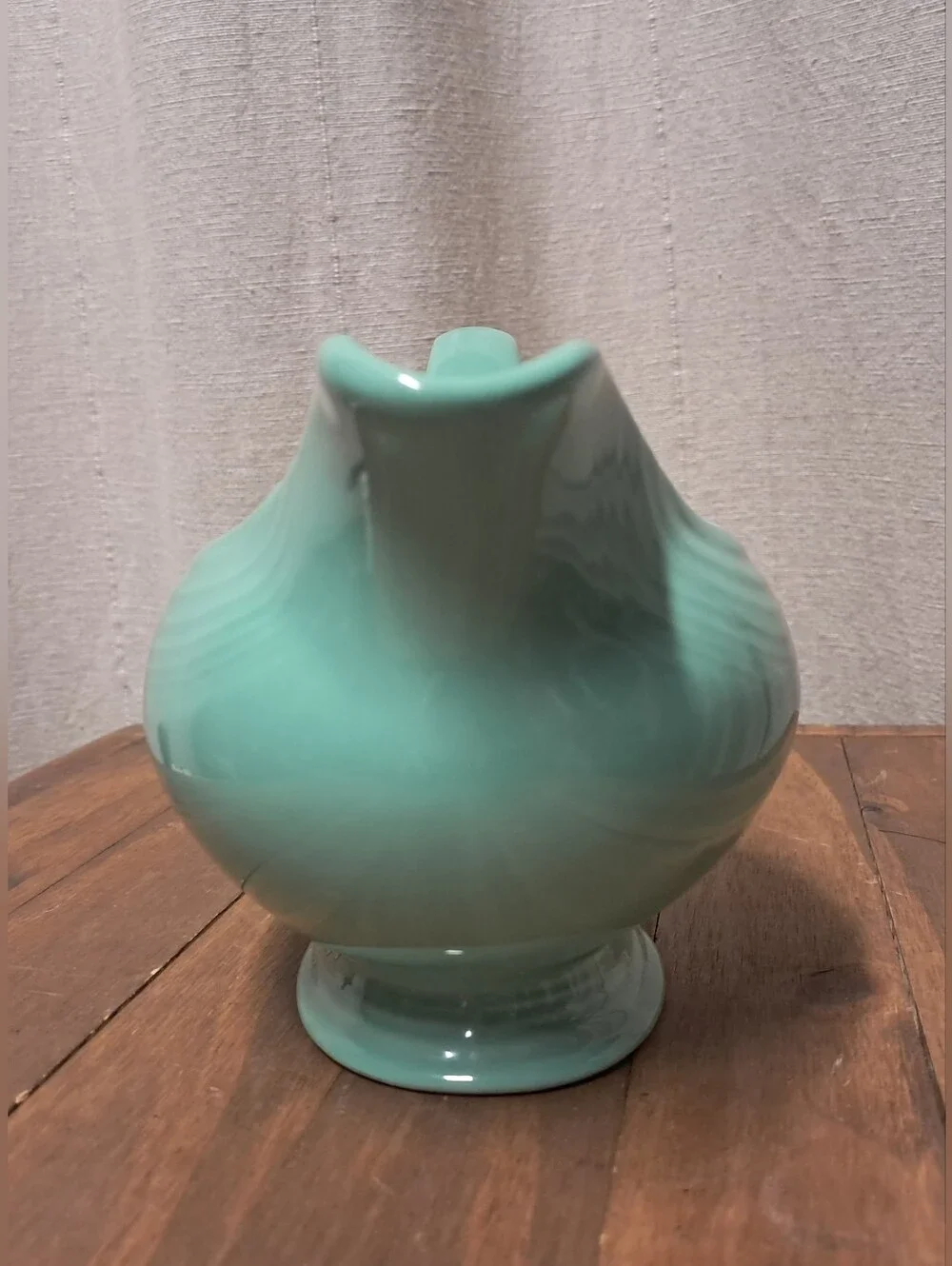 Vintage Fiesta Sea Mist Green Gravy Boat Sauceboat Homer Laughlin HLC USA